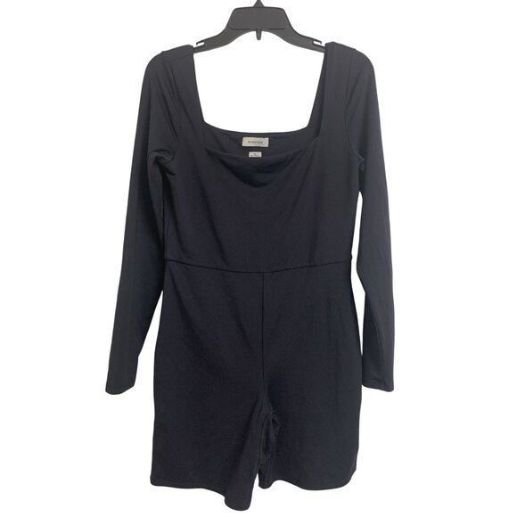 Babaton Aritzia Square Neck Romper Jumpsuit Size XL - Picture 4 of 12